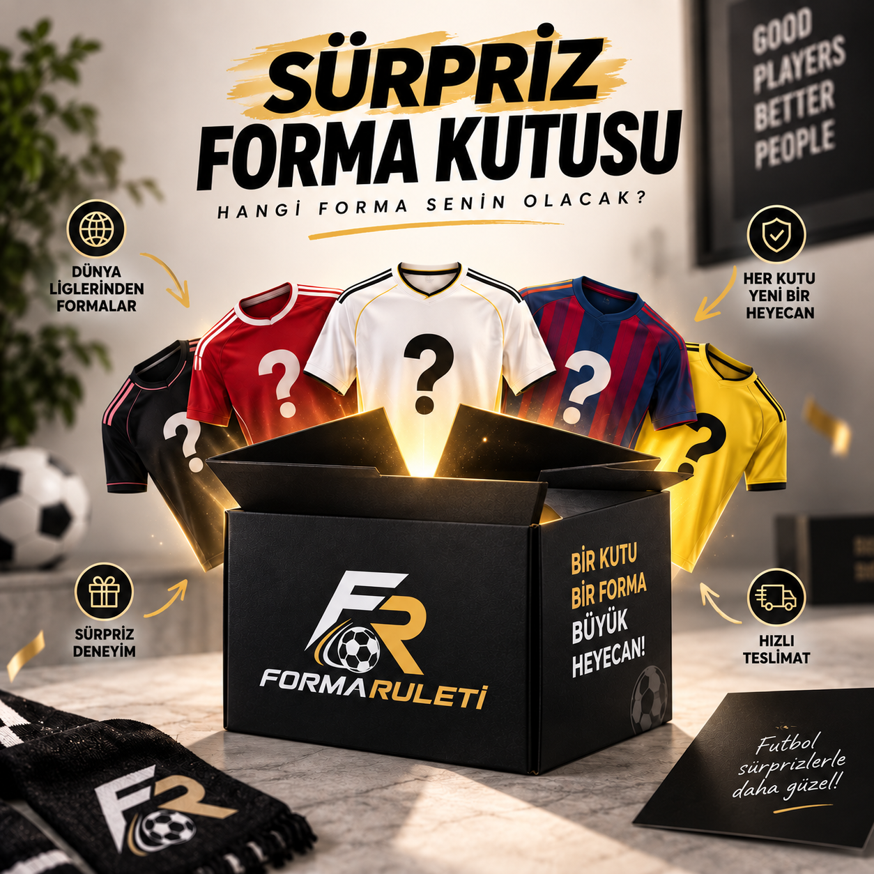 Sürpriz Kutu | A++ Kalite Formalar