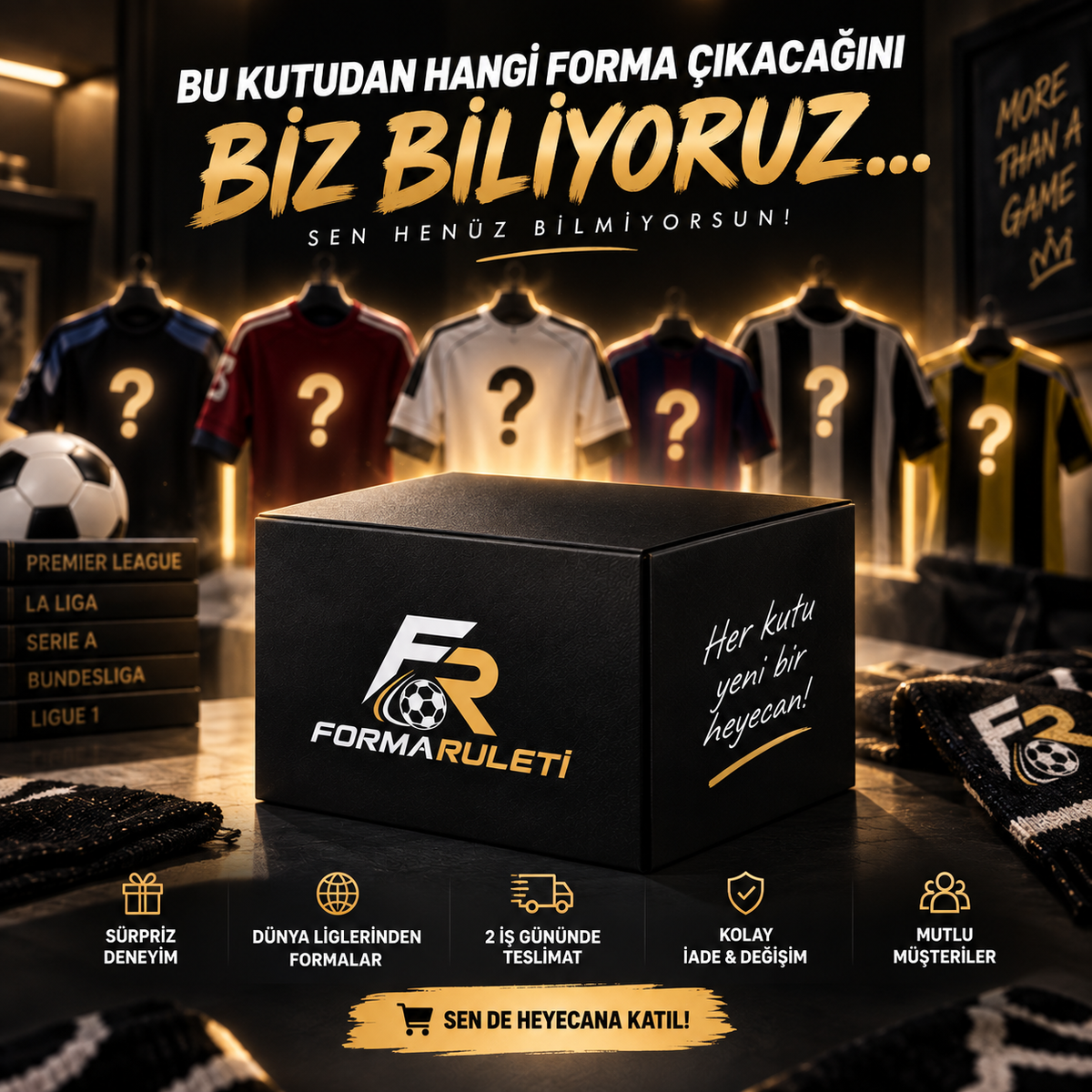 Sürpriz Kutu | A++ Kalite Formalar